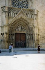 Apostles Door Cathedral of Valencia