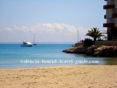 Beach in Palma Nova, Majorca