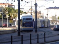 Tram at Pont de Fusta Valencia