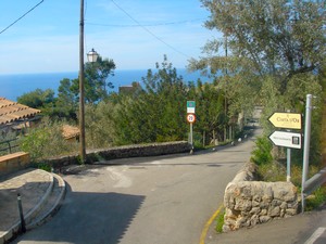 Coastal Road in North West Majorca