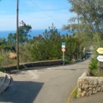 valldemossa coastal road in Majorca
