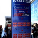 alicante airport bus stop to benidorm and torrevieja