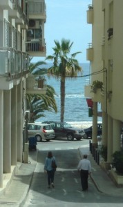 altea beach view 