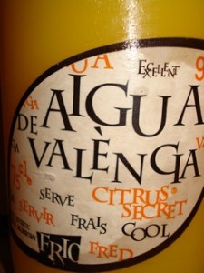 agua de valencia